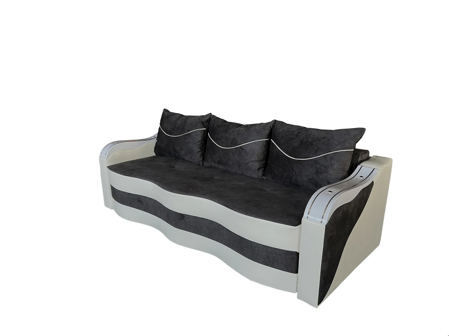 Canapea Extensibila Simona, 225x74x100 Cm
