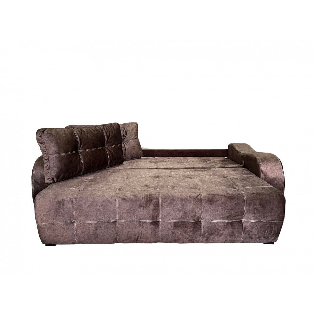 CANAPEA EXTENSIBILA LAURA 240x115x75 CM, MARO