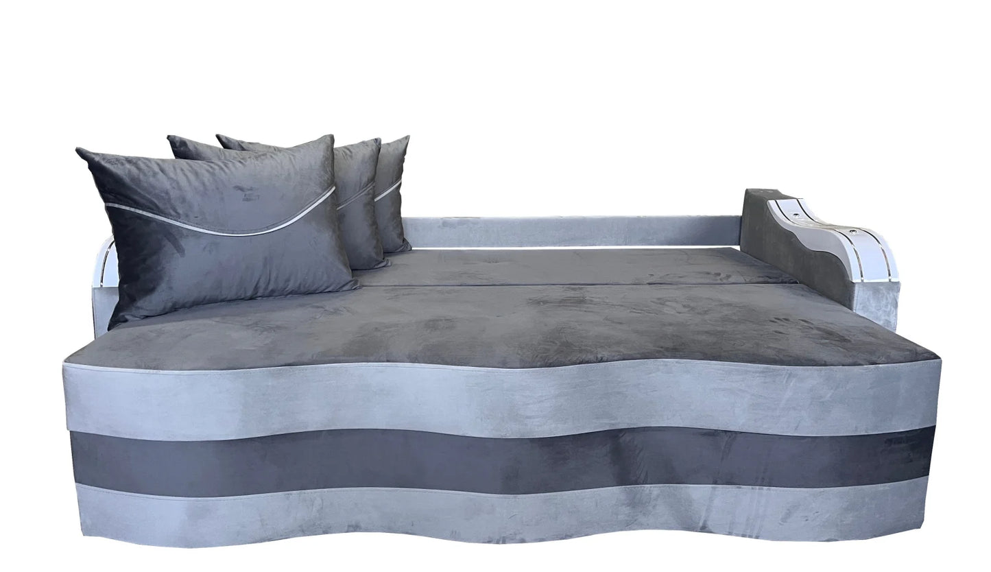 Canapea Extensibila Simona, 225x74x100 Cm