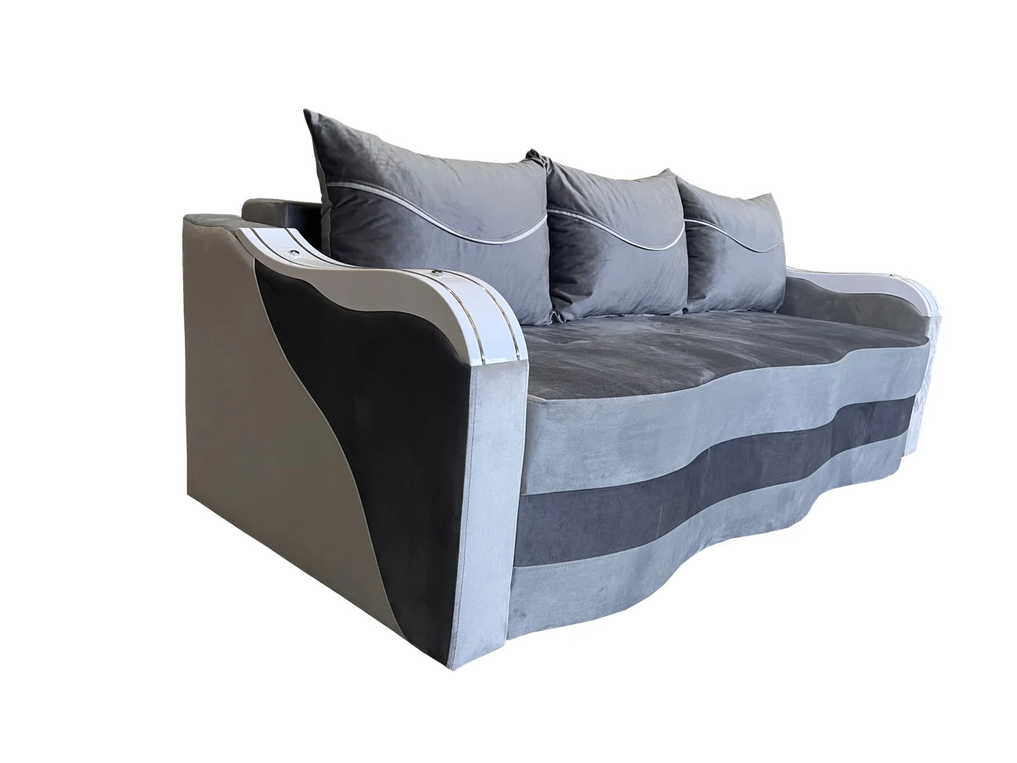 Canapea Extensibila Simona, 225x74x100 Cm