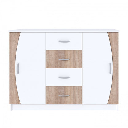 Comoda KF6, 121X44X90cm sonoma