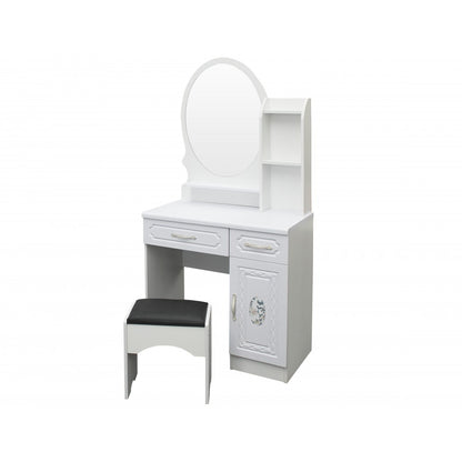 Dormitor ZQB-810, 4 USI, Alb