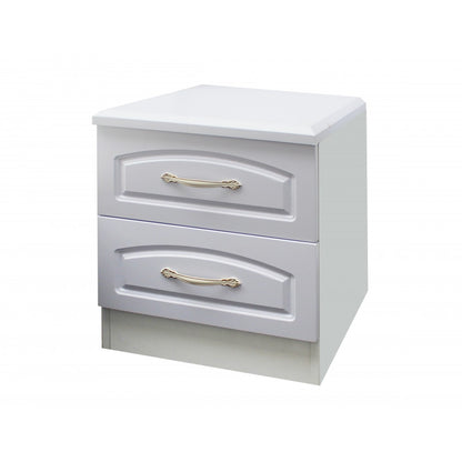 Dormitor ZQB-811, 3 USI, Alb